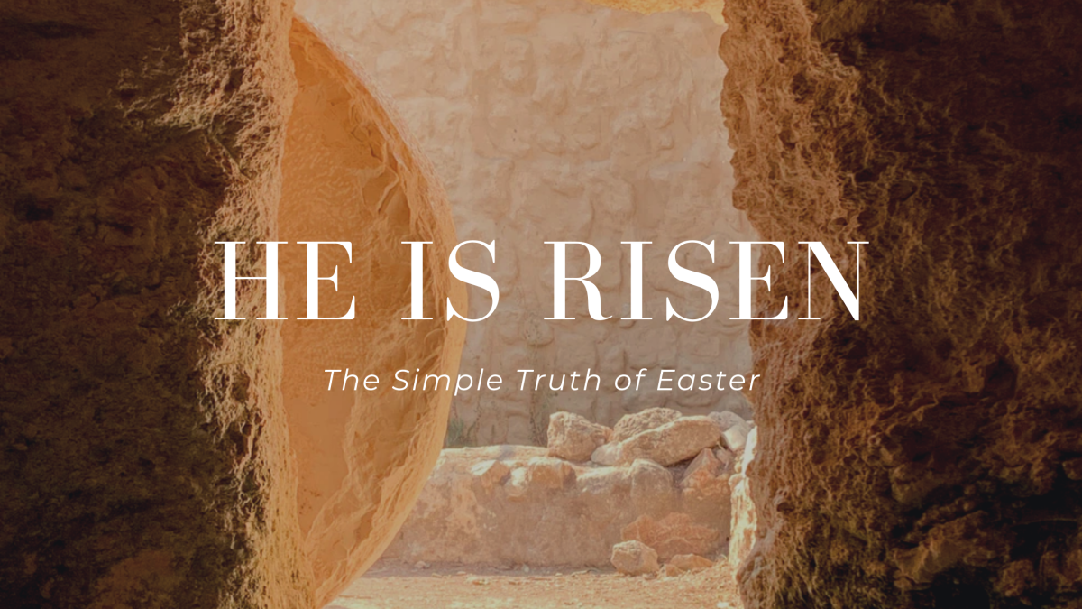 He is risen!